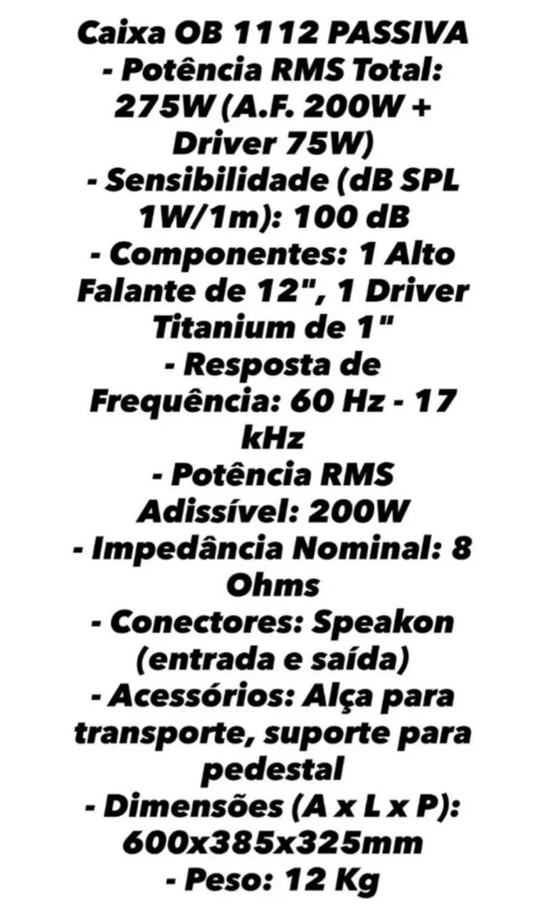 Caixa de Som Oneal 454807192758528004