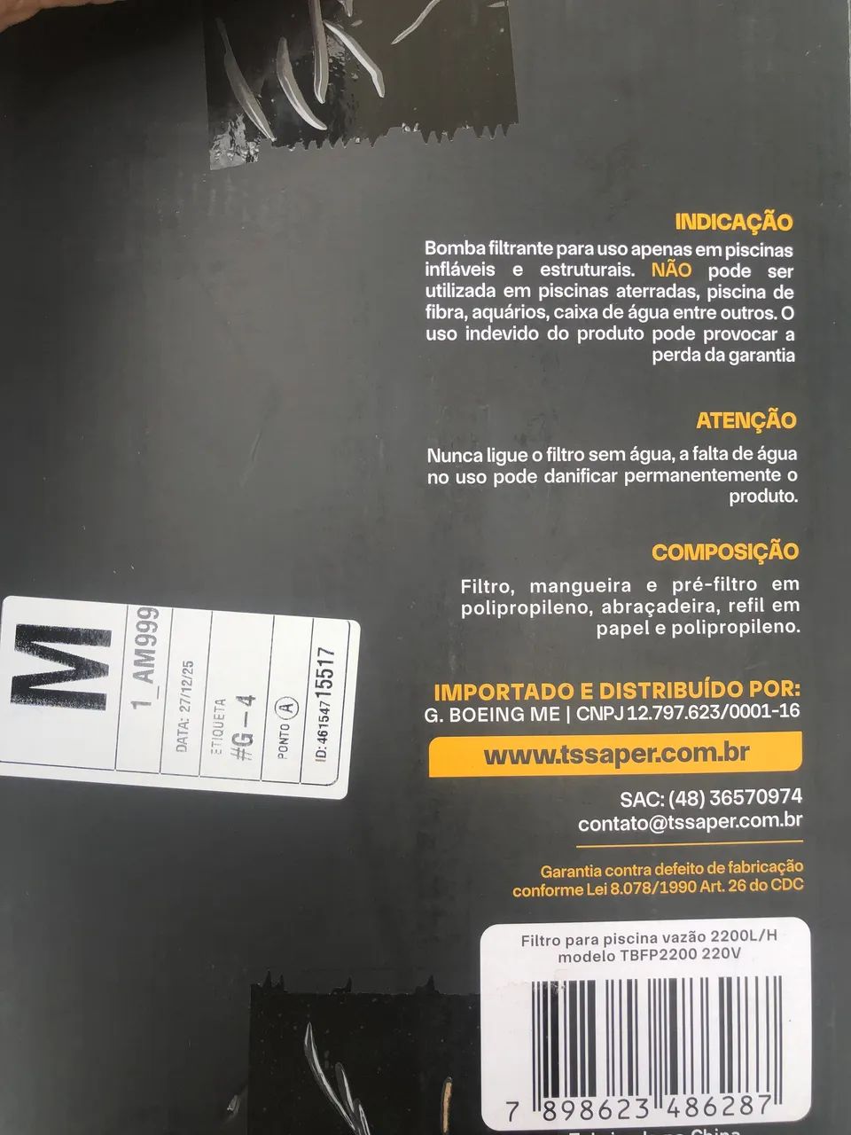  Filtro para piscina e kit limpeza  - Foto 5