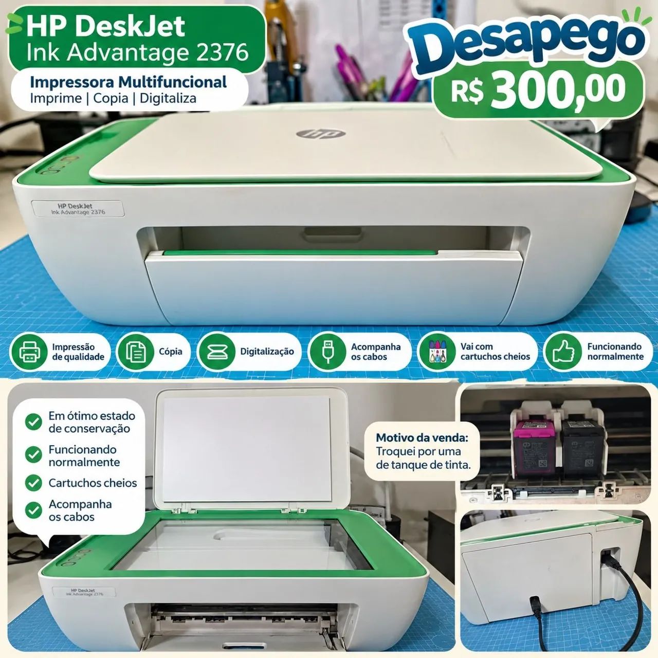 Impressora HP 2376
