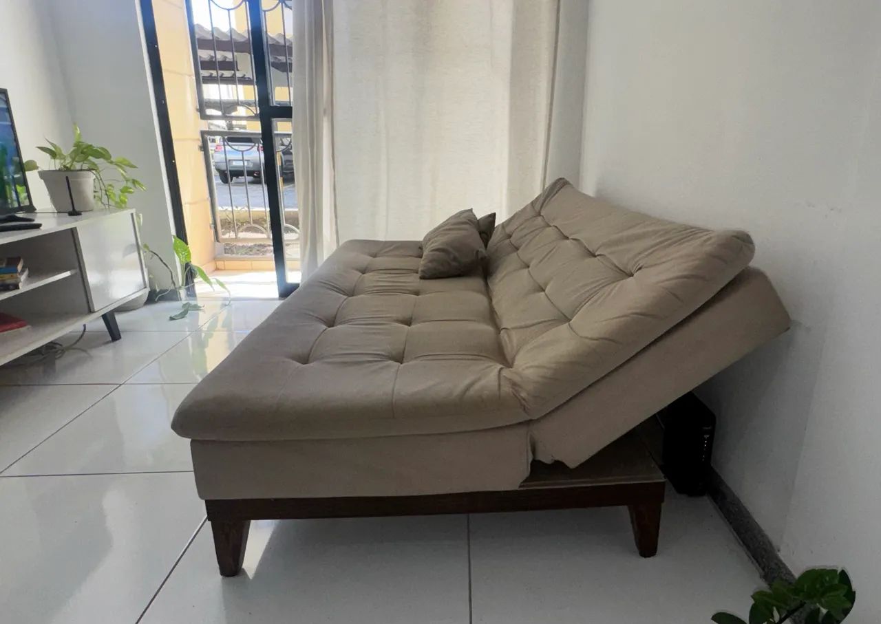 Vendo Sofá Cama Reclinável - Foto 2