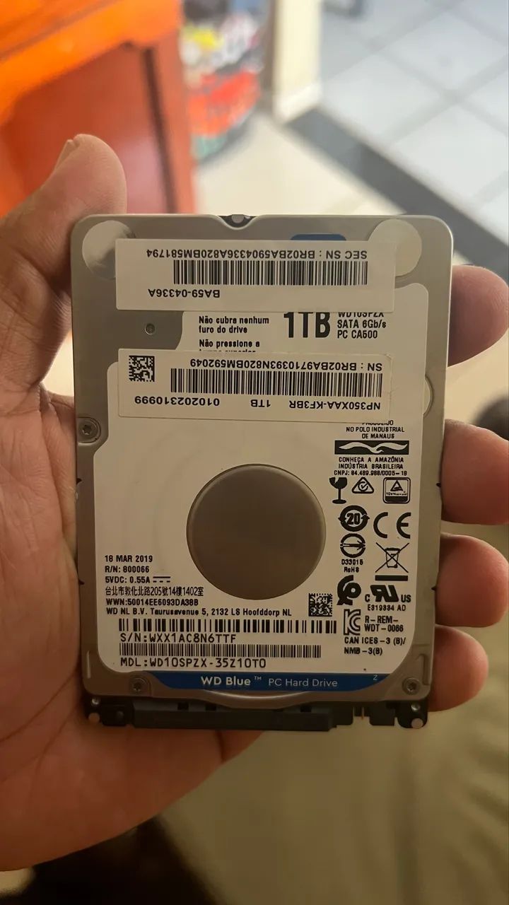 HD de 1tb 