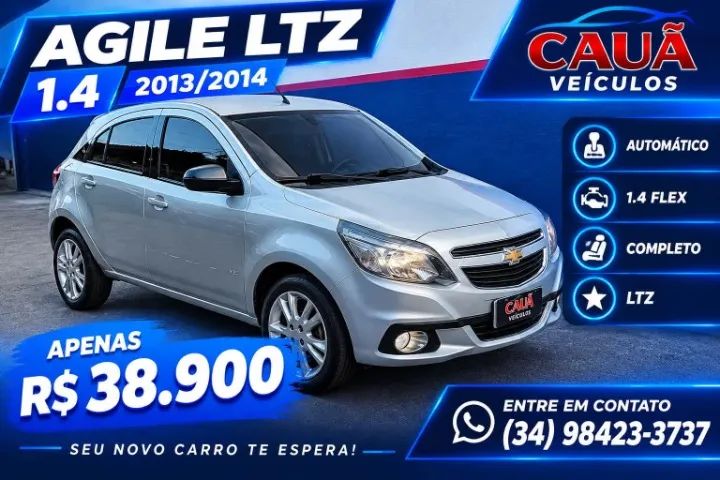 Chevrolet Agile AGILE LTZ EASYTRONIC 1.4 8V FlexPower 5p 2014