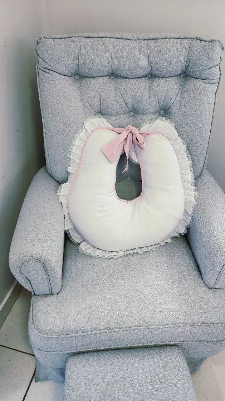 Poltrona de amamentação de balanço - Foto 3