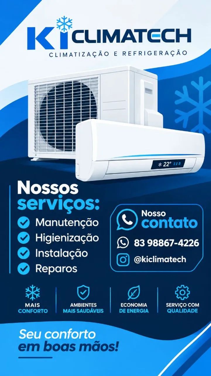 Serviços especializados em ar-condicionado 