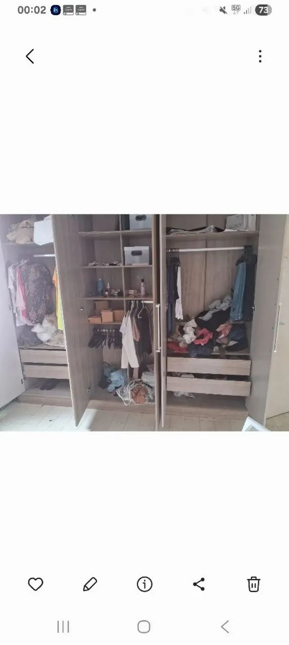 Guarda roupa casal  - Foto 2