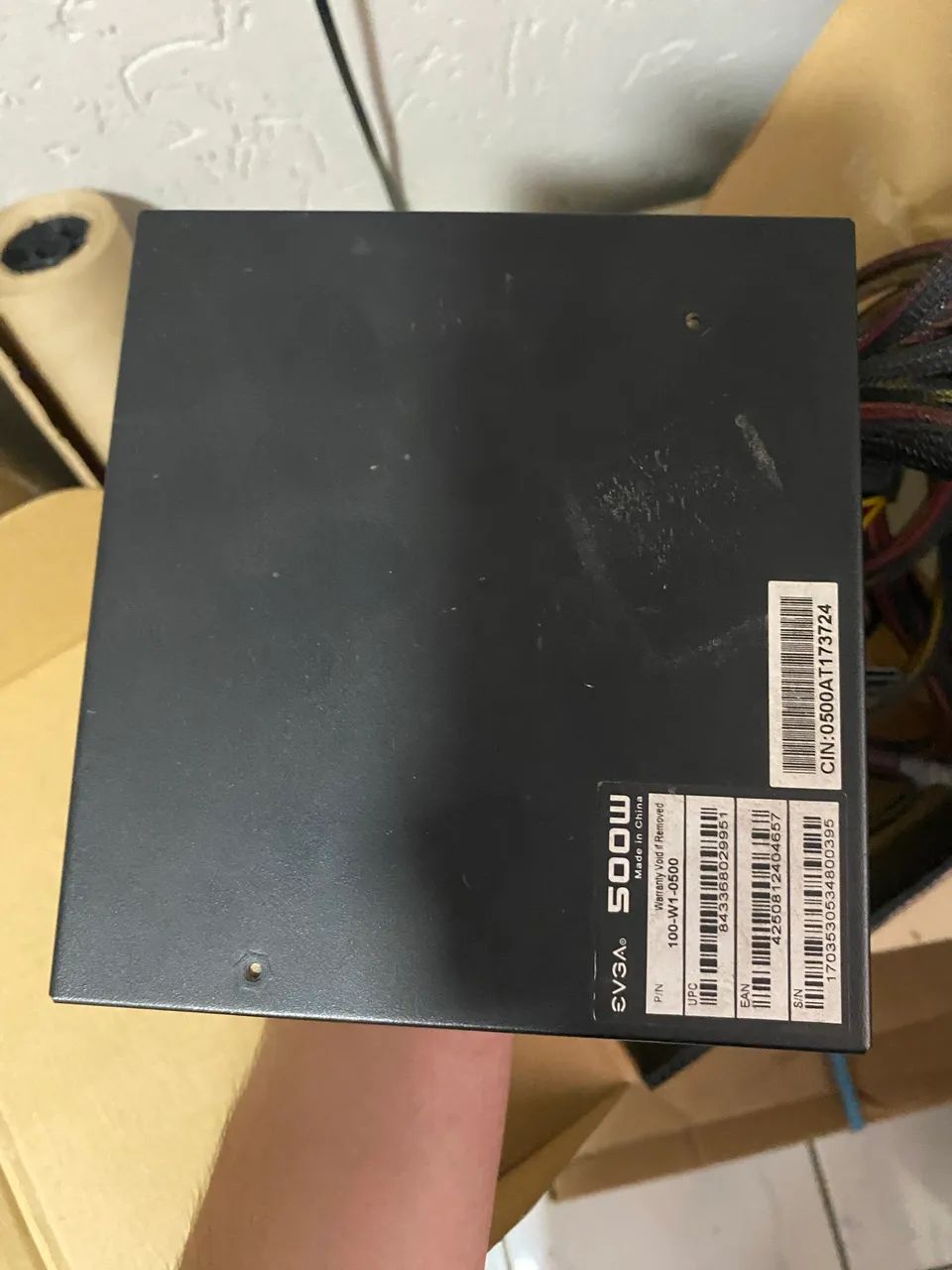 Fonte EVGA 500W 80 Plus - Funcionando Perfeitamente | Com Caixa - Foto 3