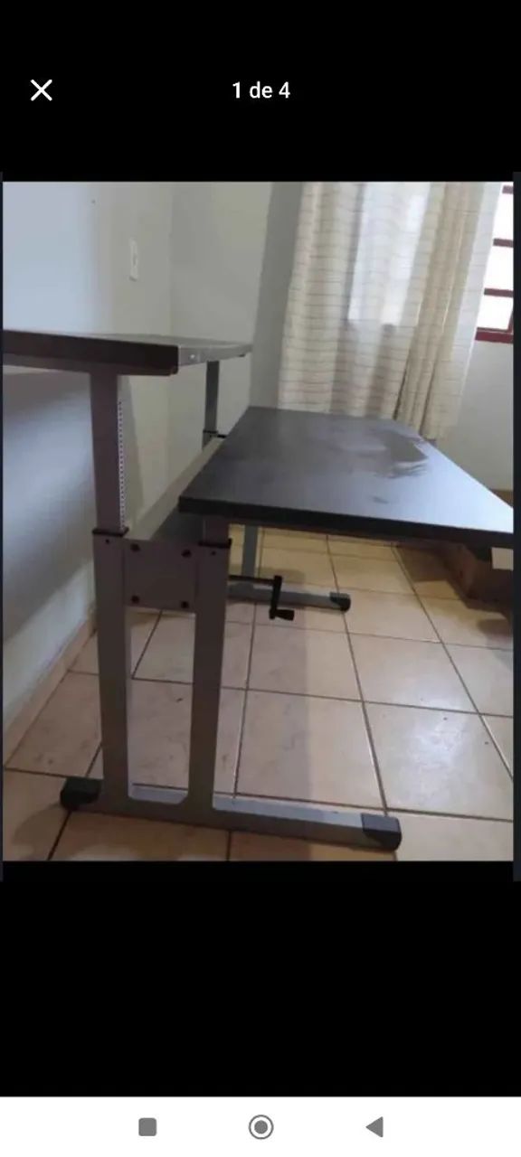 Mesa escritório regulagem 