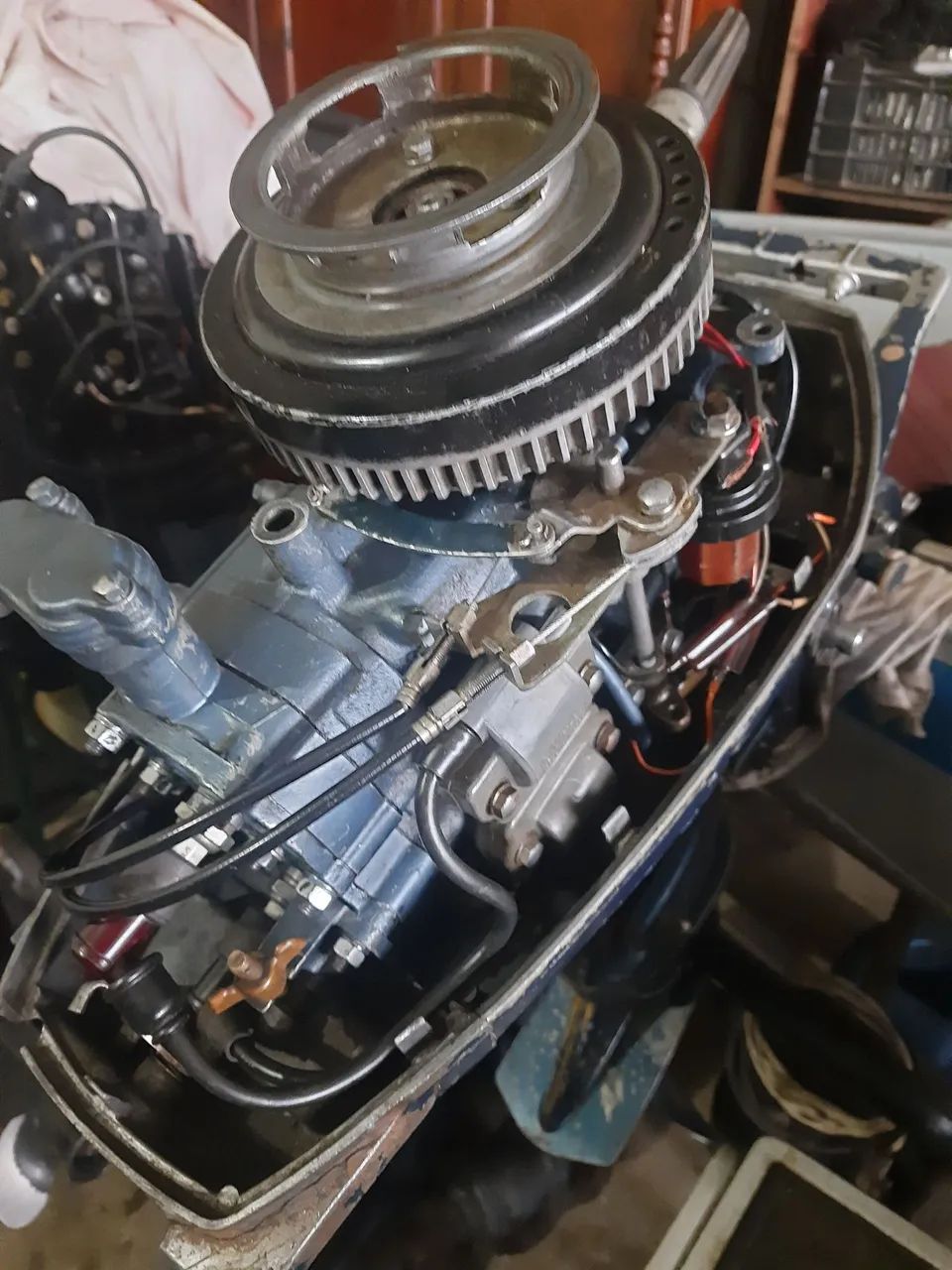 Motor Yamaha 15 hp A torro peças  - Foto 7