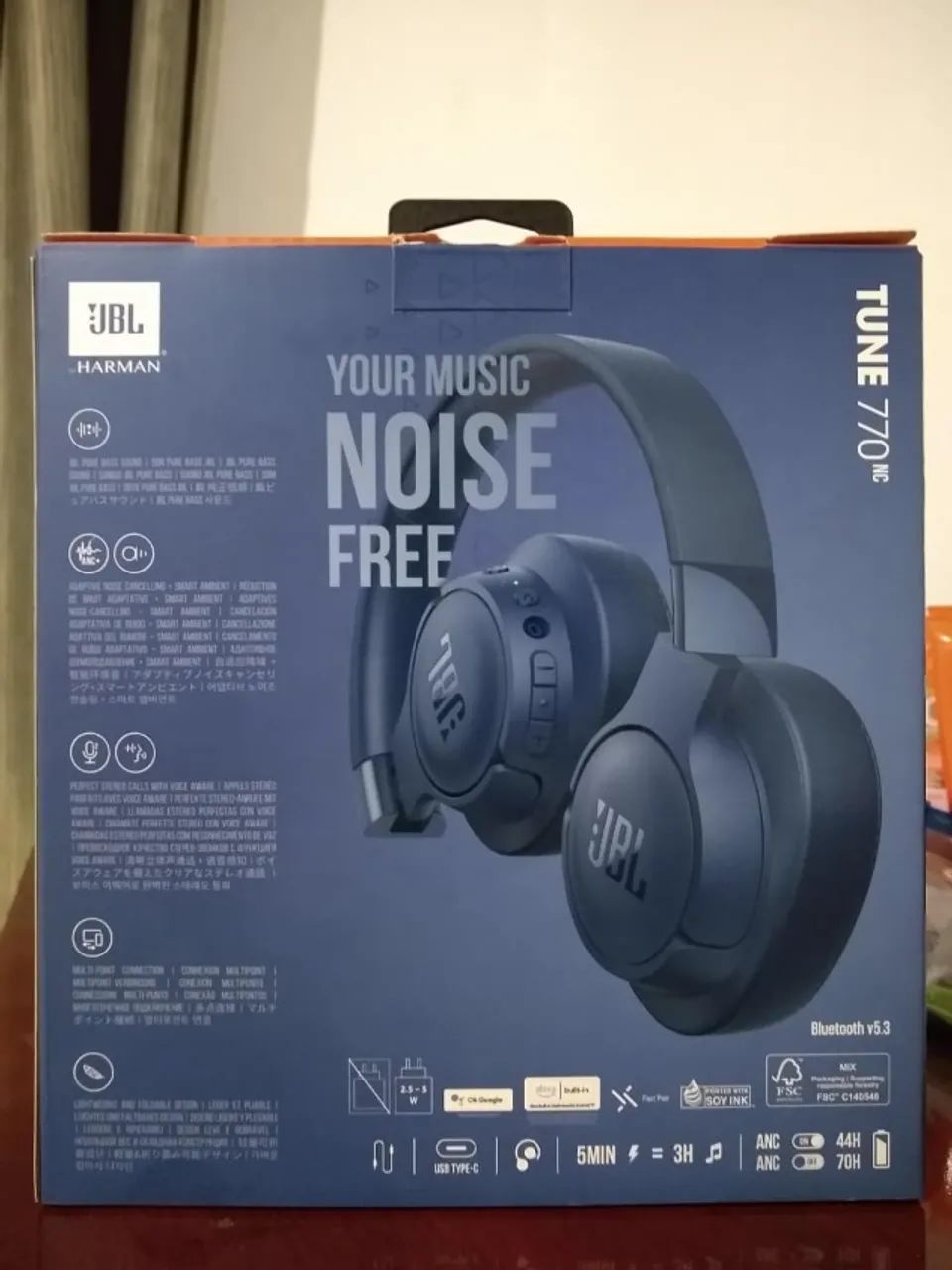 Fone JBL Tune 770 NC