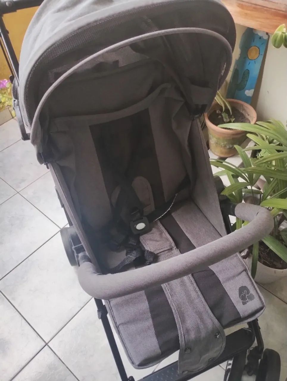 carrinho de passeio Multikids Baby Flick - Foto 4
