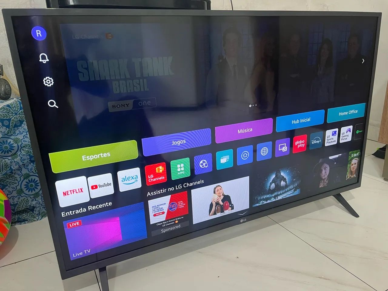 TELÃO SMART LG 4K COM XBOX INTEGRADO 43 POLEGADAS  - Foto 4