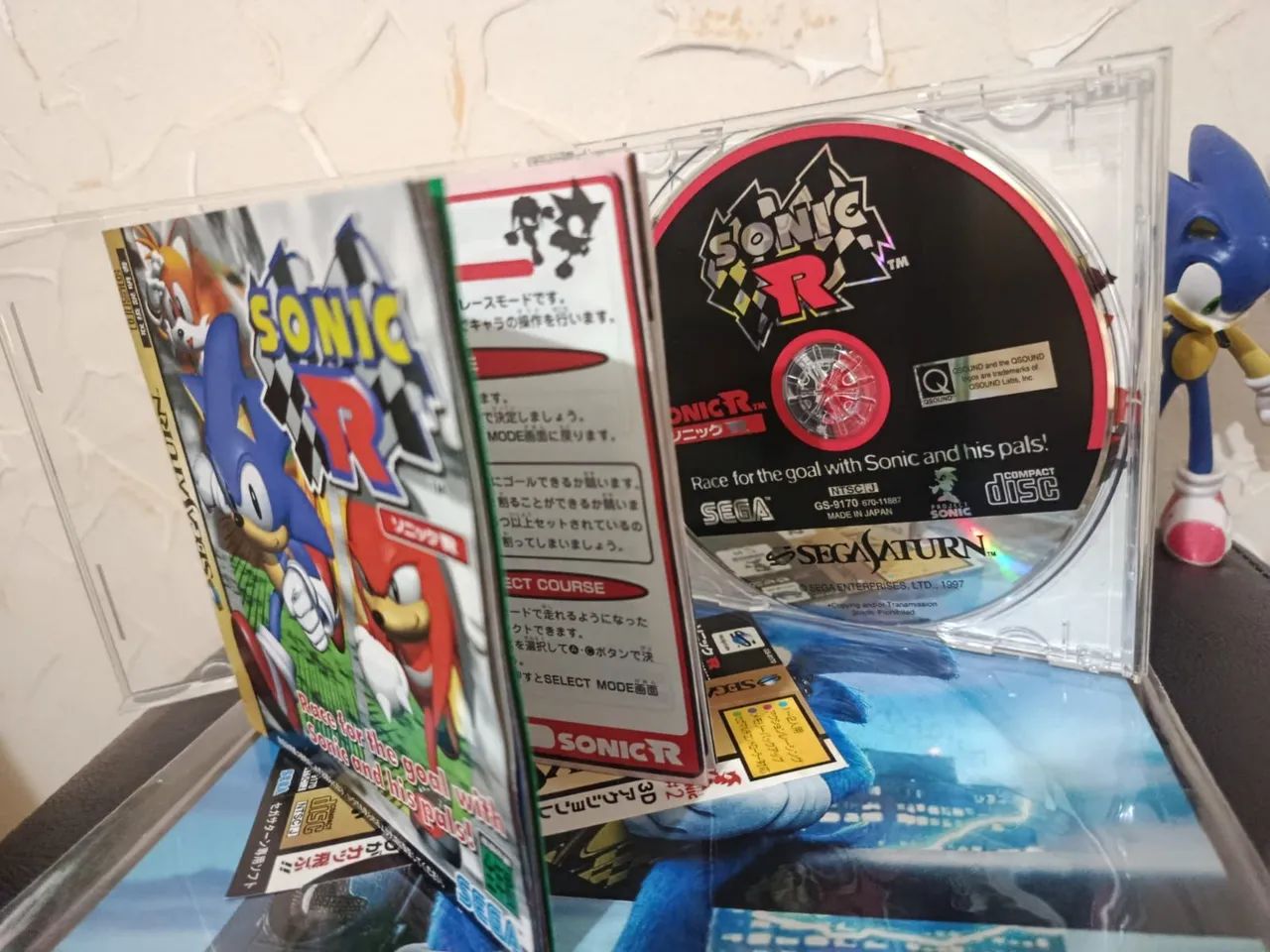 Sonic R - Original -Japonês -Sega Saturn - Foto 4