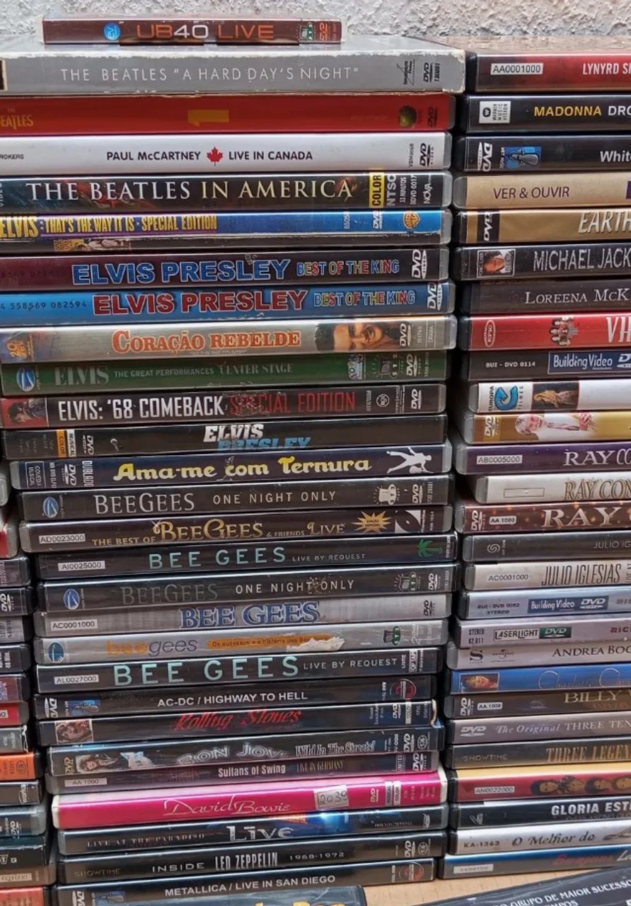 DVDS MUSICAIS INTERNACIONAIS DISPONÍVEL - Foto 2