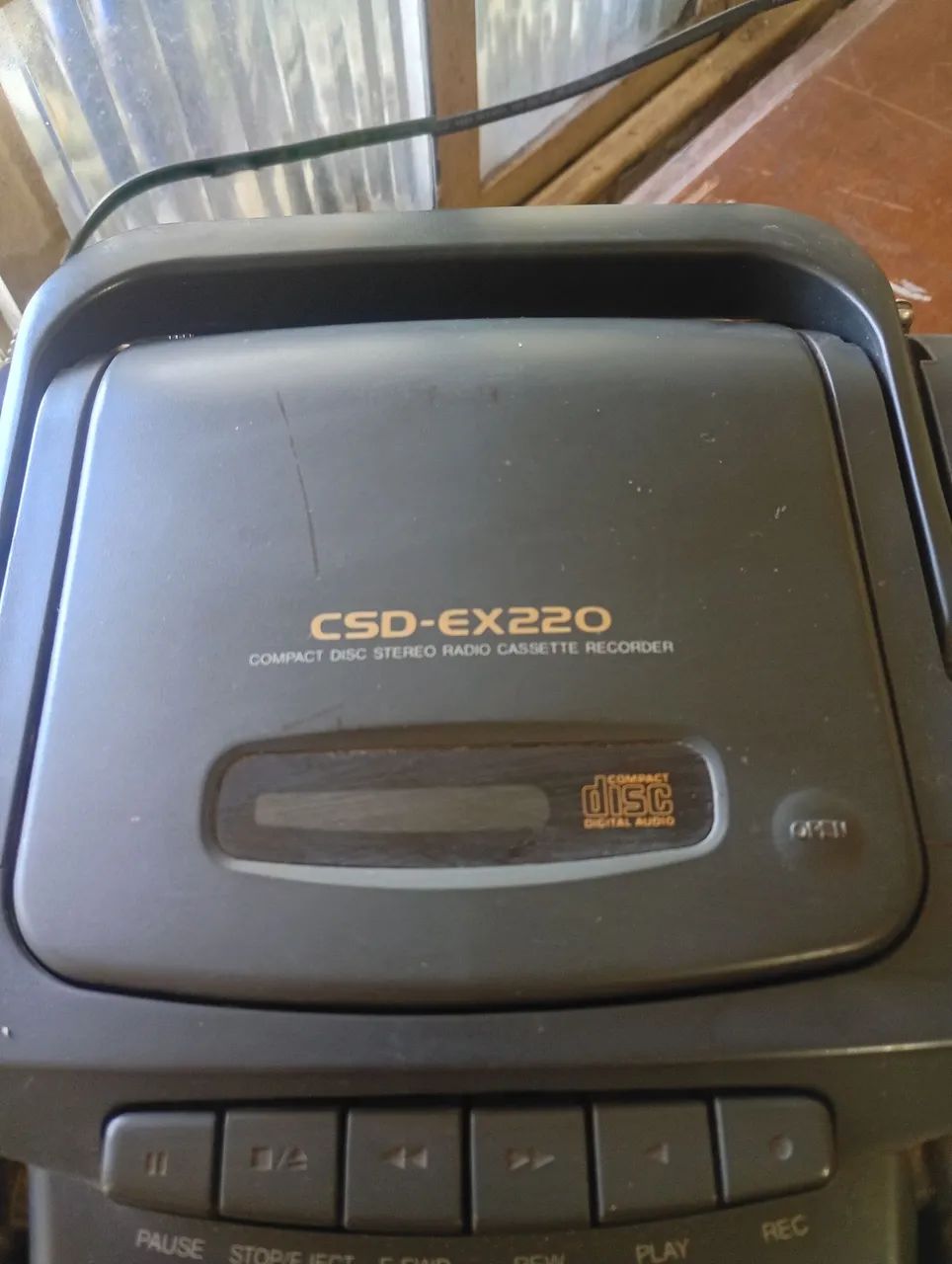 Sim Aiwa CSD EX220 com defeito ler o anúncio  - Foto 2