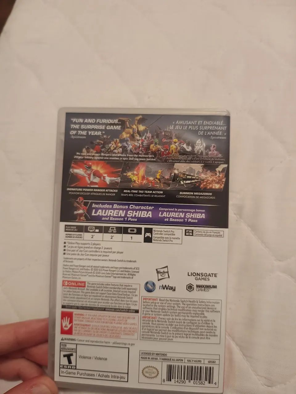 Nintendo Switch - Power Rangers Battle for the Grid  - Foto 3
