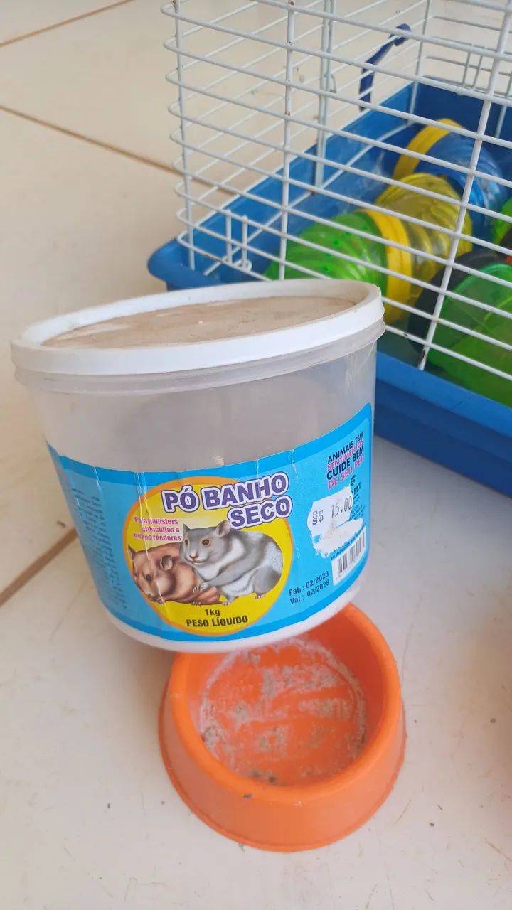 Gaiola para Hamster, Chinchila e Semelhantes - Completa  - Foto 3