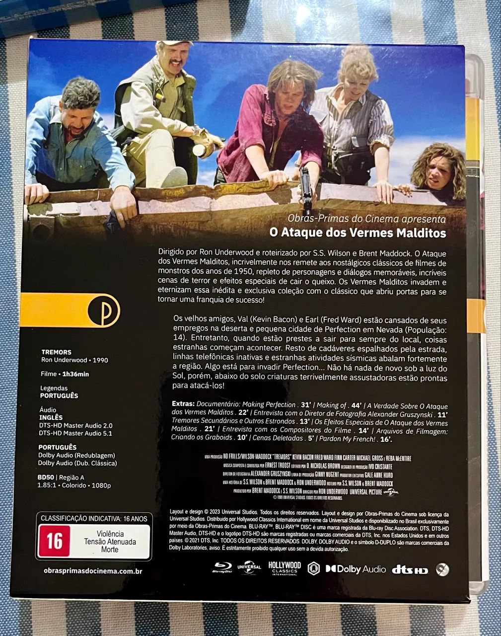 Bluray O ataque dos Vermes Malditos - Foto 5