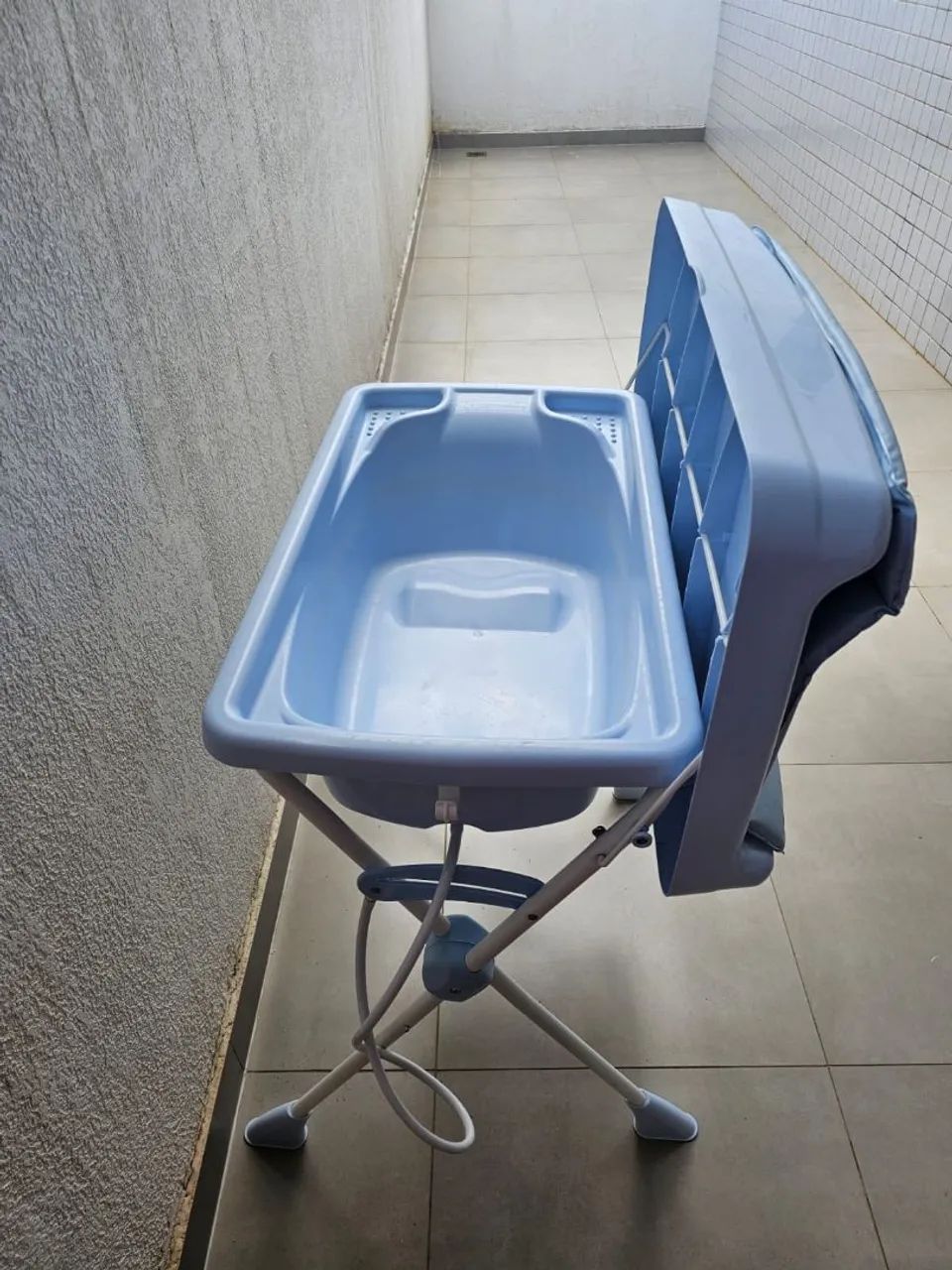 Banheira infantil com trocador 