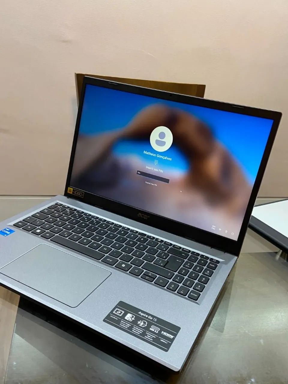 Vendo Acer Aspire go 15
