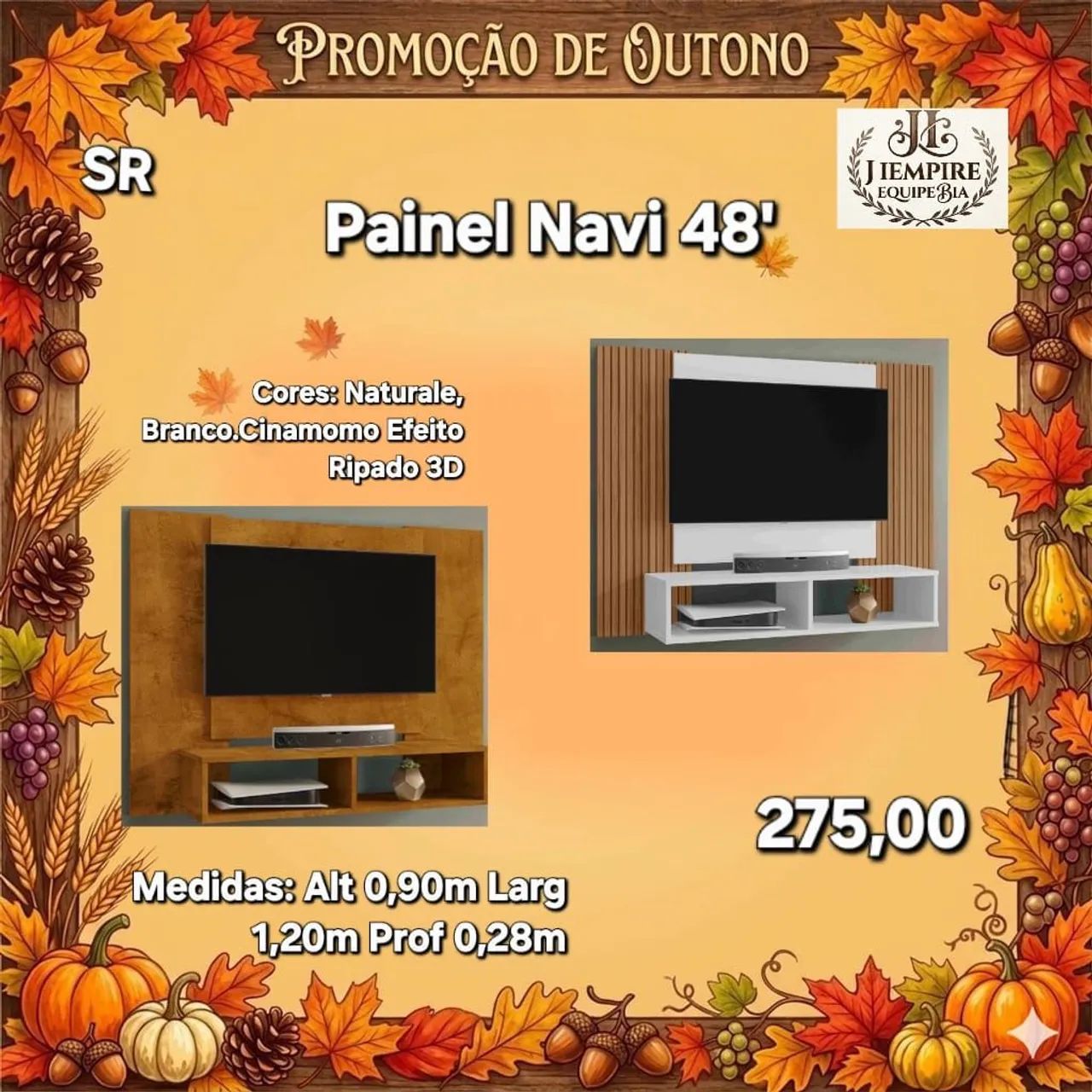 Painel para tv 48pol
