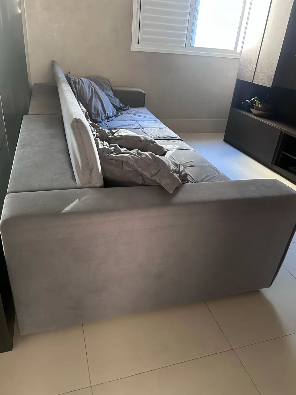 Sofá cinza chase  - Foto 3