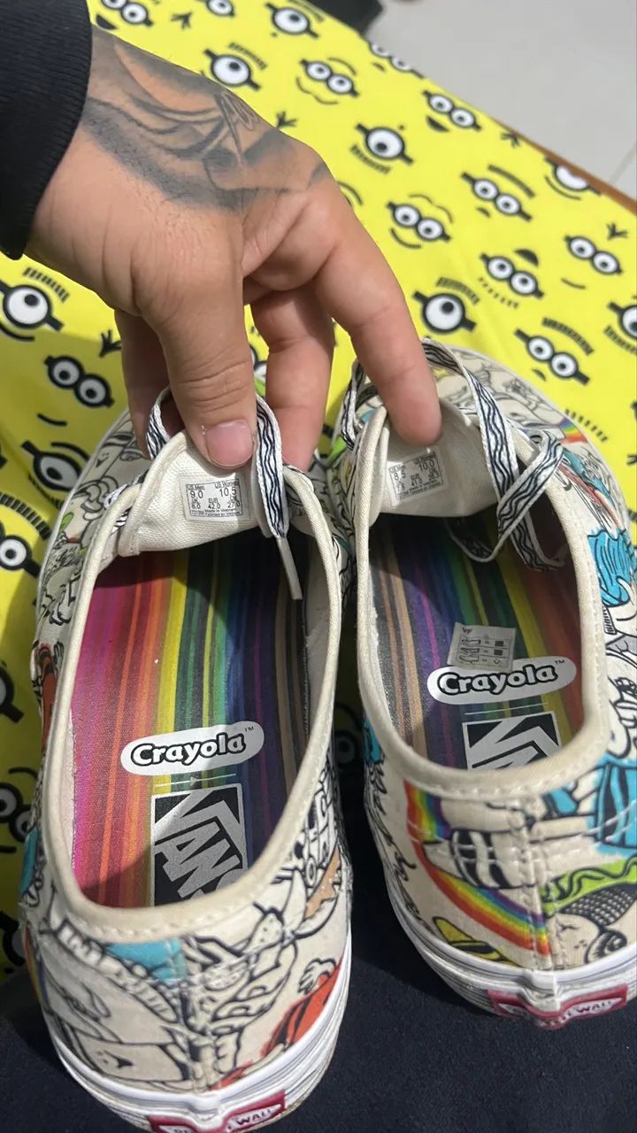 Tenis vans authentic crayola - Foto 5