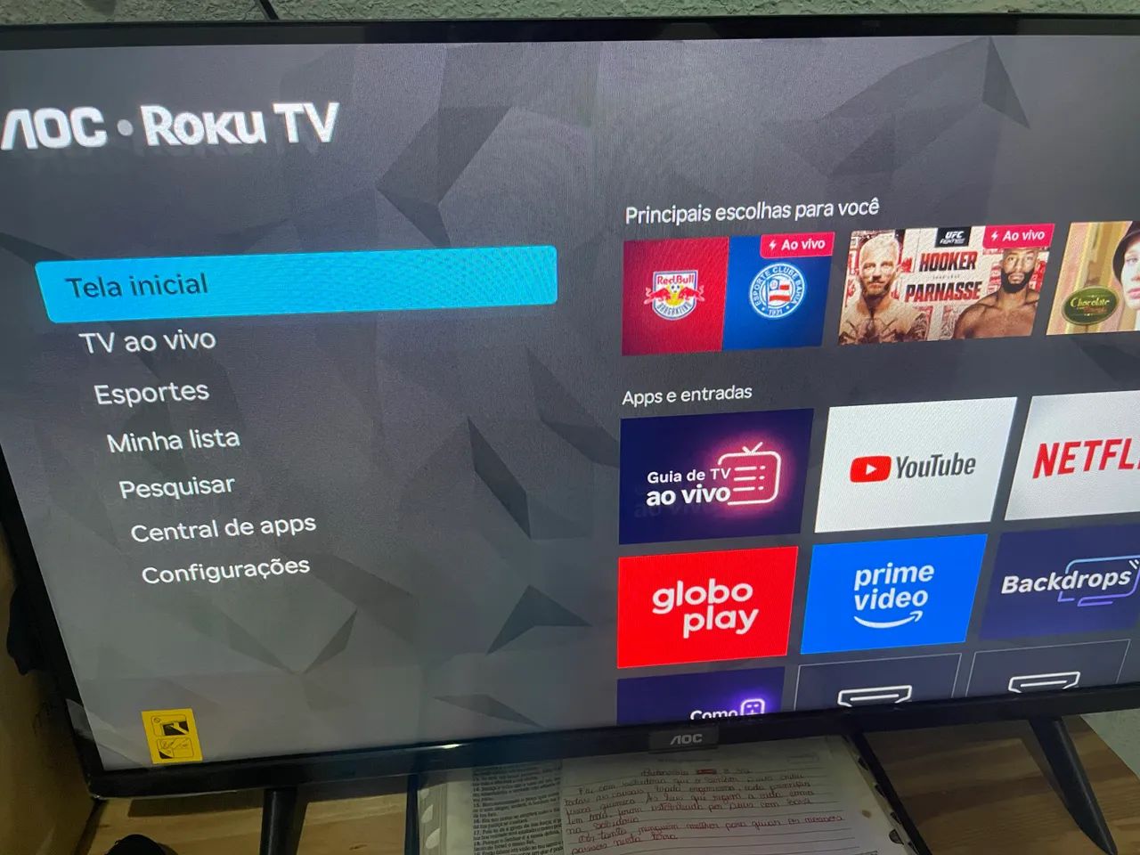 Televisão AOC ROKU 32 polegadas, 2 anos de garantia  - Foto 2