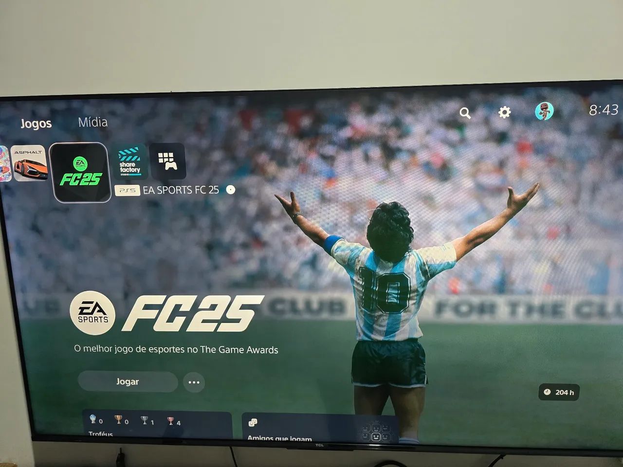 Ps5 Slim 1TB Com 2 controles e jogos (Castanhal) - Foto 5