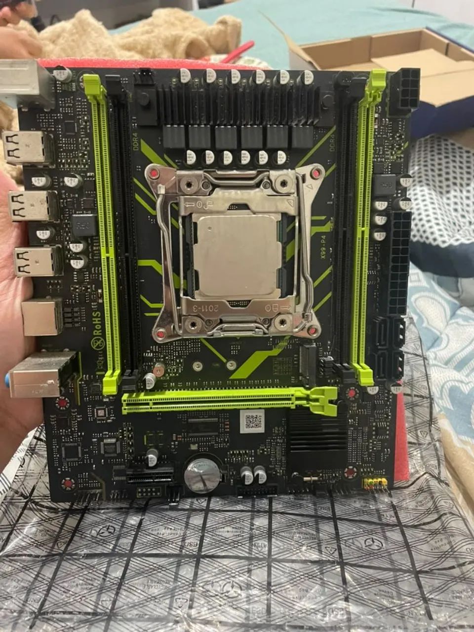 Placa mãe soyo X99 + 2630V4 