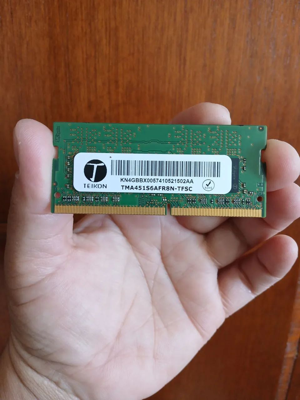 memória RAM Teikon de 4 GB DDR4 para notebook - Foto 3