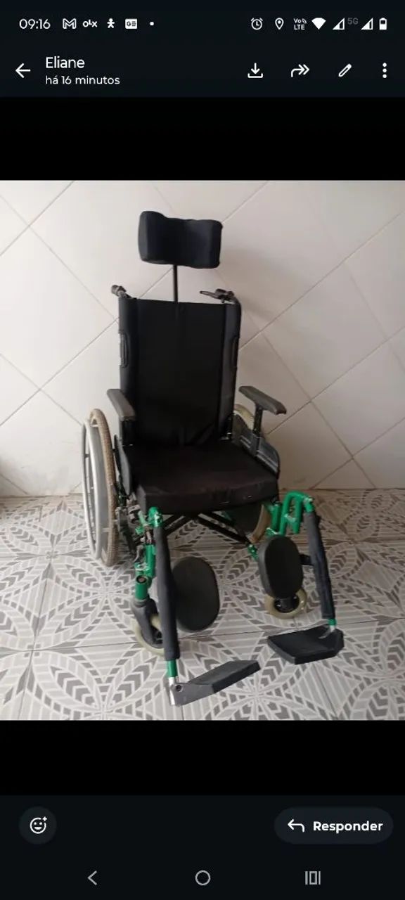 Cadeira de rodas  - Foto 5
