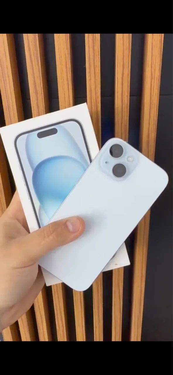 iPhone 15 256gb com caixa 