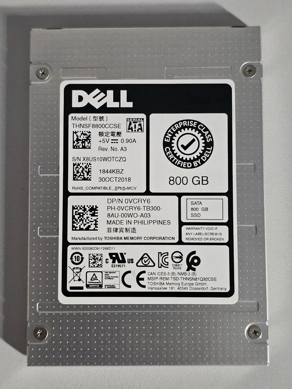 SSD DELL 800Gb - Foto 2