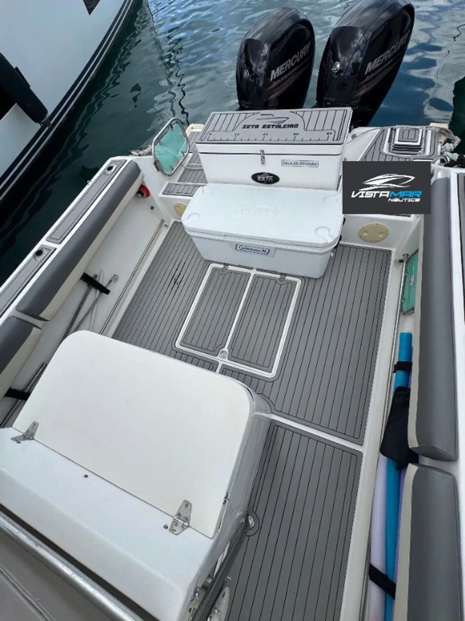 Lancha Zeta 26 pés coom parelha Mercury 4T (Ñ Fishing, Victory, Wellcraft) - Foto 8