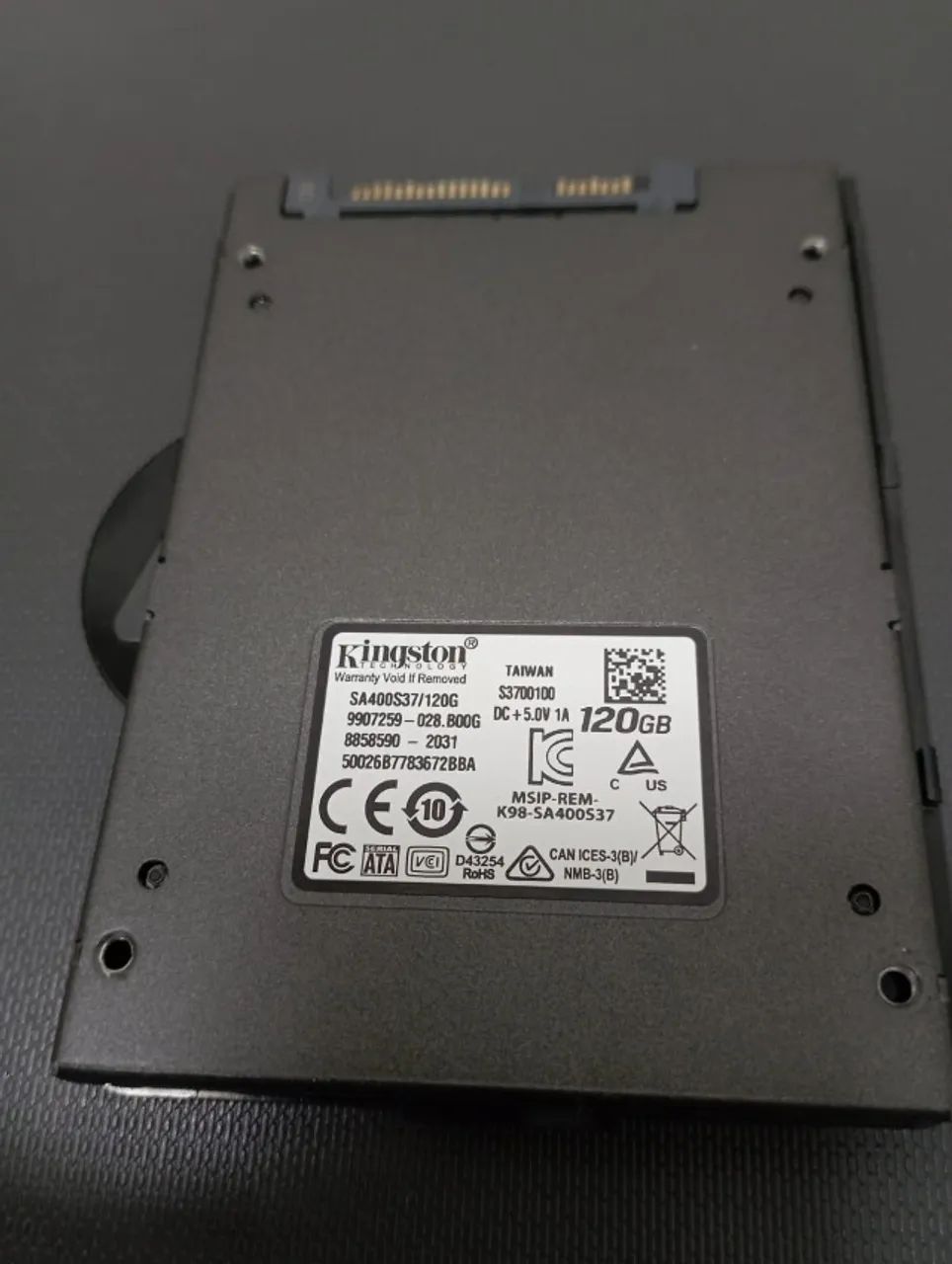 SSD Kingston 120GB + adaptador para SSD externo - Foto 2