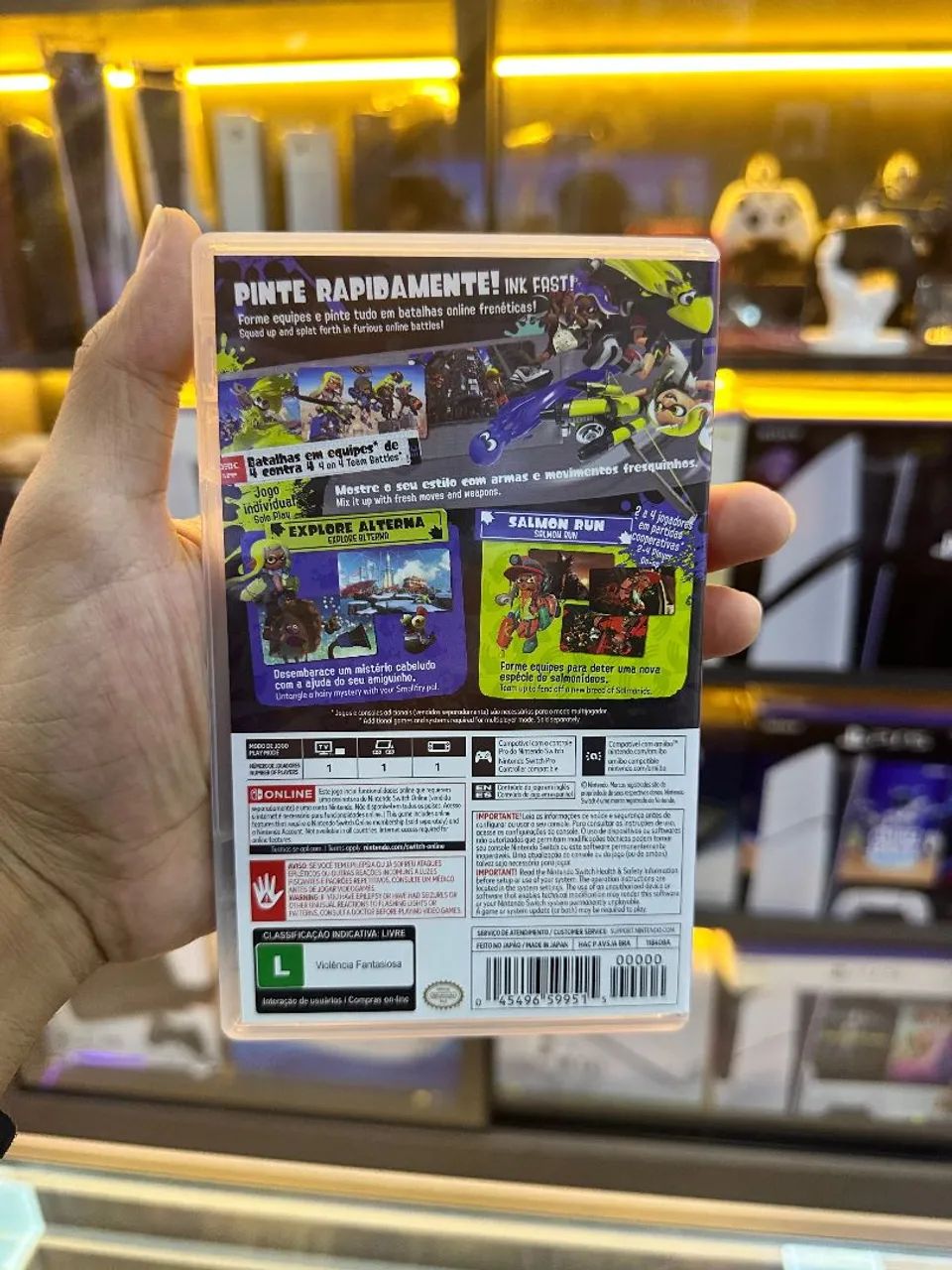 Jogo Splatoon 3 Nintendo Switch - Foto 2