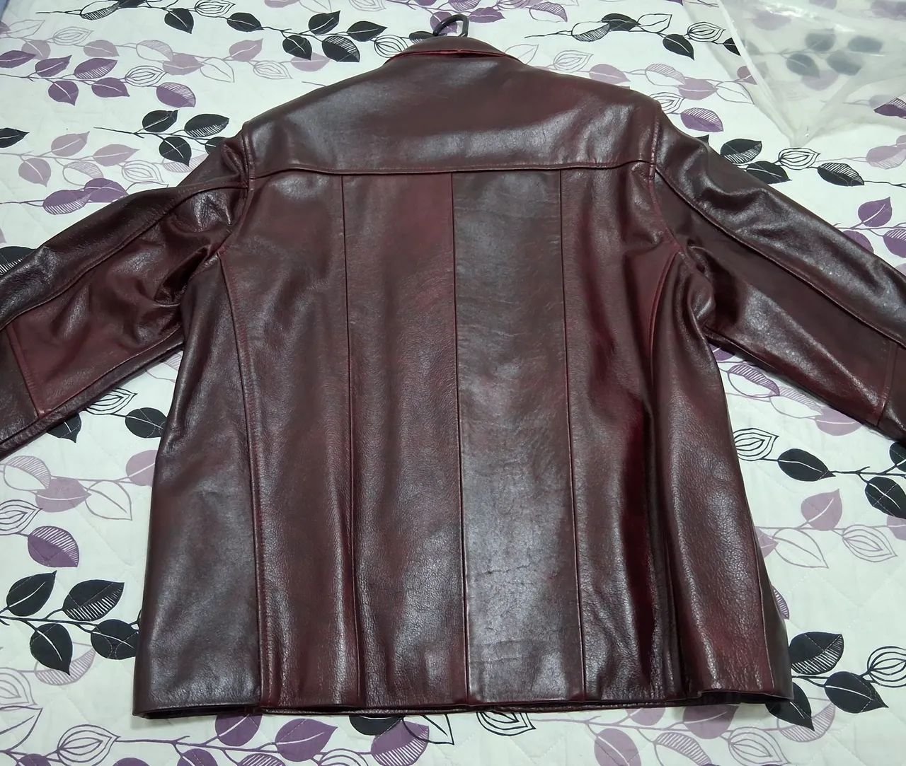 Casaco de Couro Legítimo - XXL (veste 52 a 54) - Foto 2