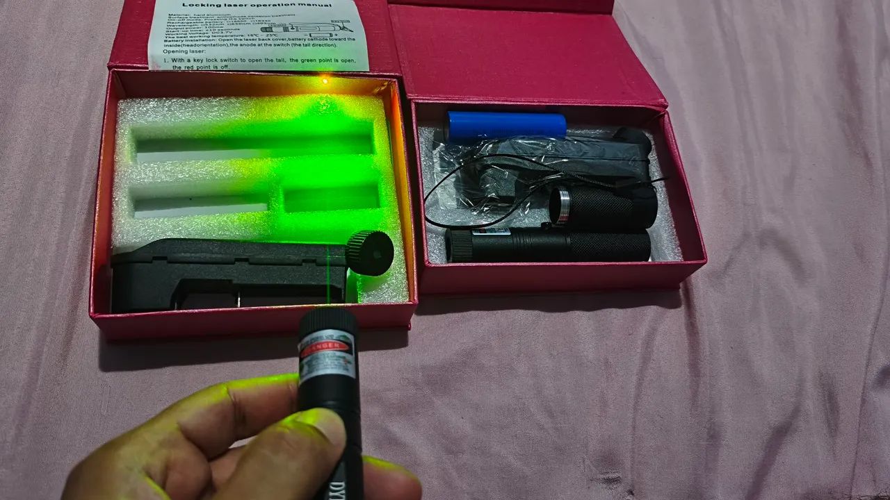 Laser Pointer Verde - Foto 2