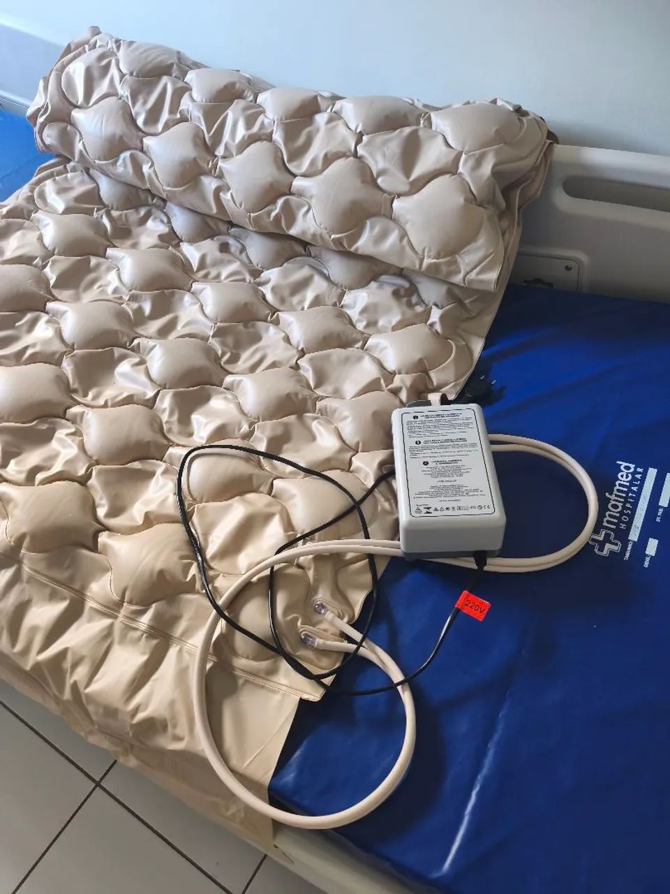 Colchão pneumático anti escaras Airplus Dallamed com motor