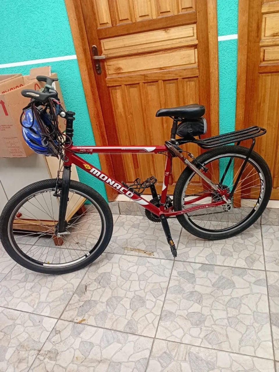 Bicicleta equipada 