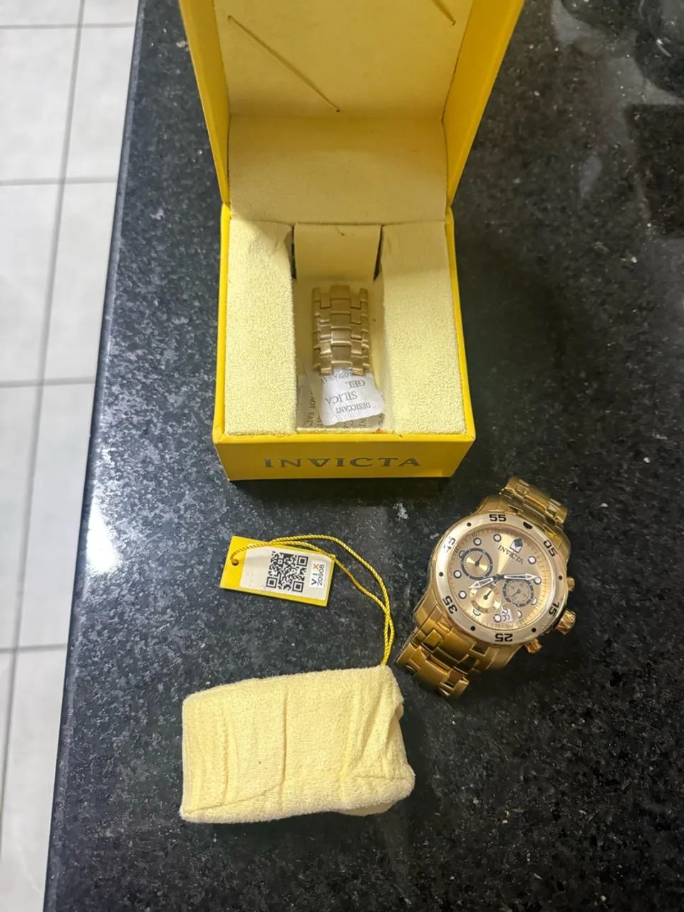 Relógio Invicta Pro Diver Dourado Original
