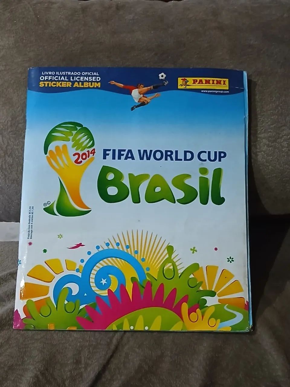 Álbum de Figurinhas Copa do Mundo 2014 - Brasil Completo Colado - Foto 2