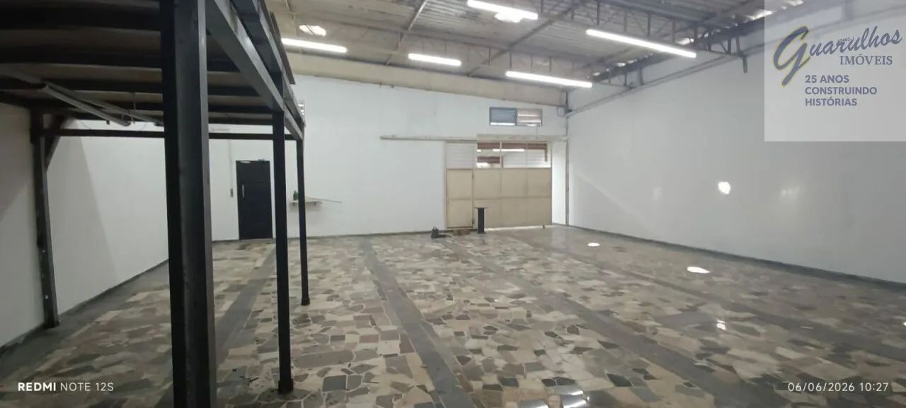 GALPÃO E SALÃO COMERCIAL 500M² VILA GALVÃO IDEAL DISTRIBUIDORA E PONTO DE COLETA