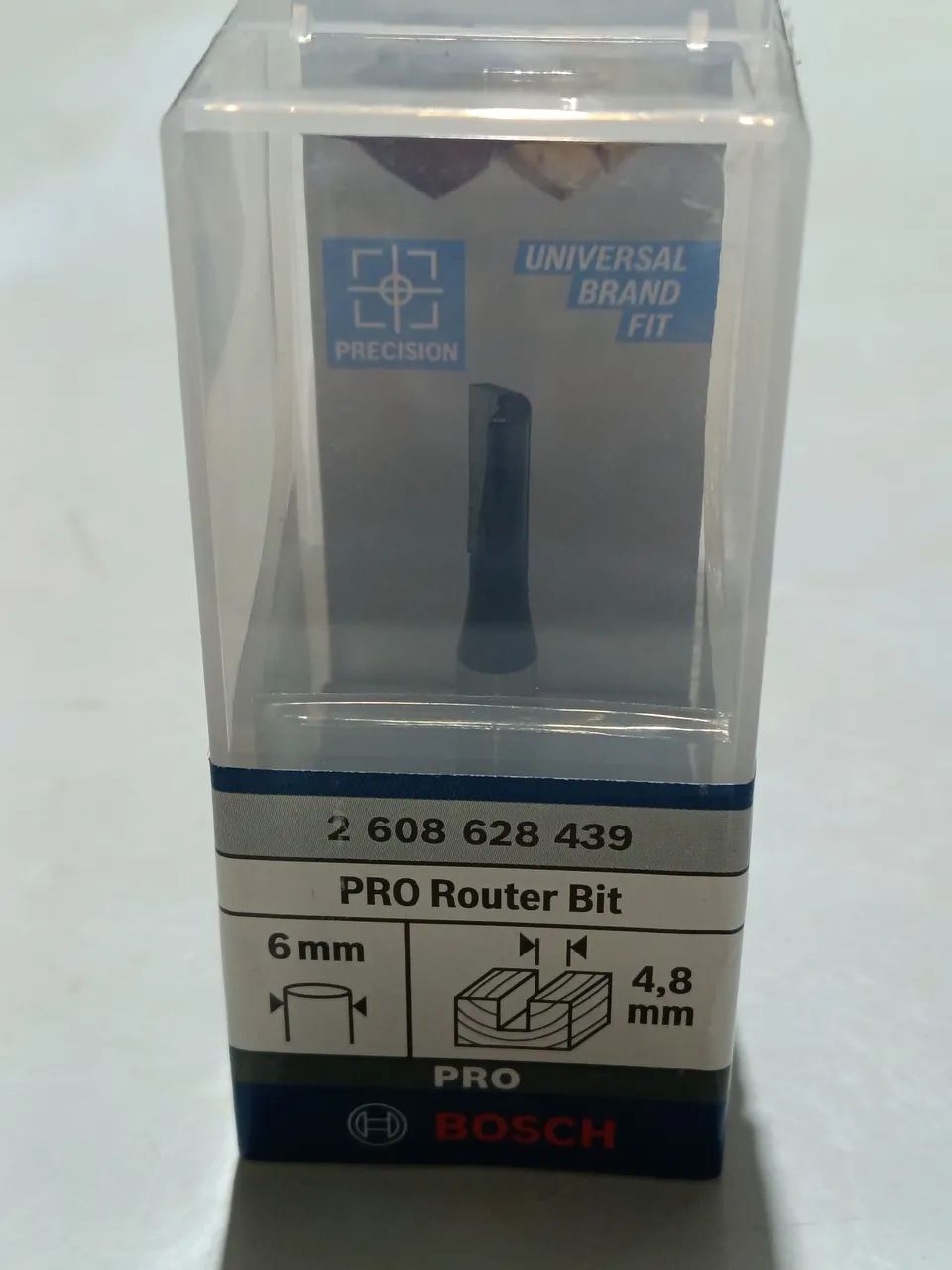 Fresa Bosch 4,8mm / 6mm