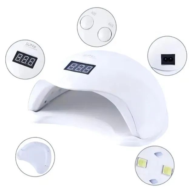 Cabine Sun Led UV 48w para unhas com sensor e temporizador