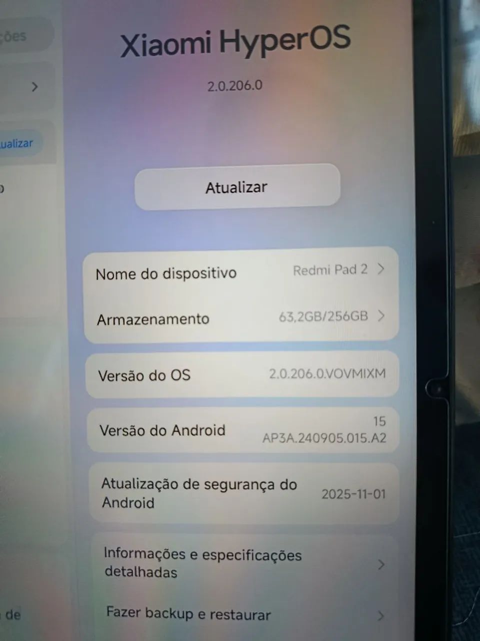 Tablet redmi pad 2 NA GARANTIA  - Foto 3
