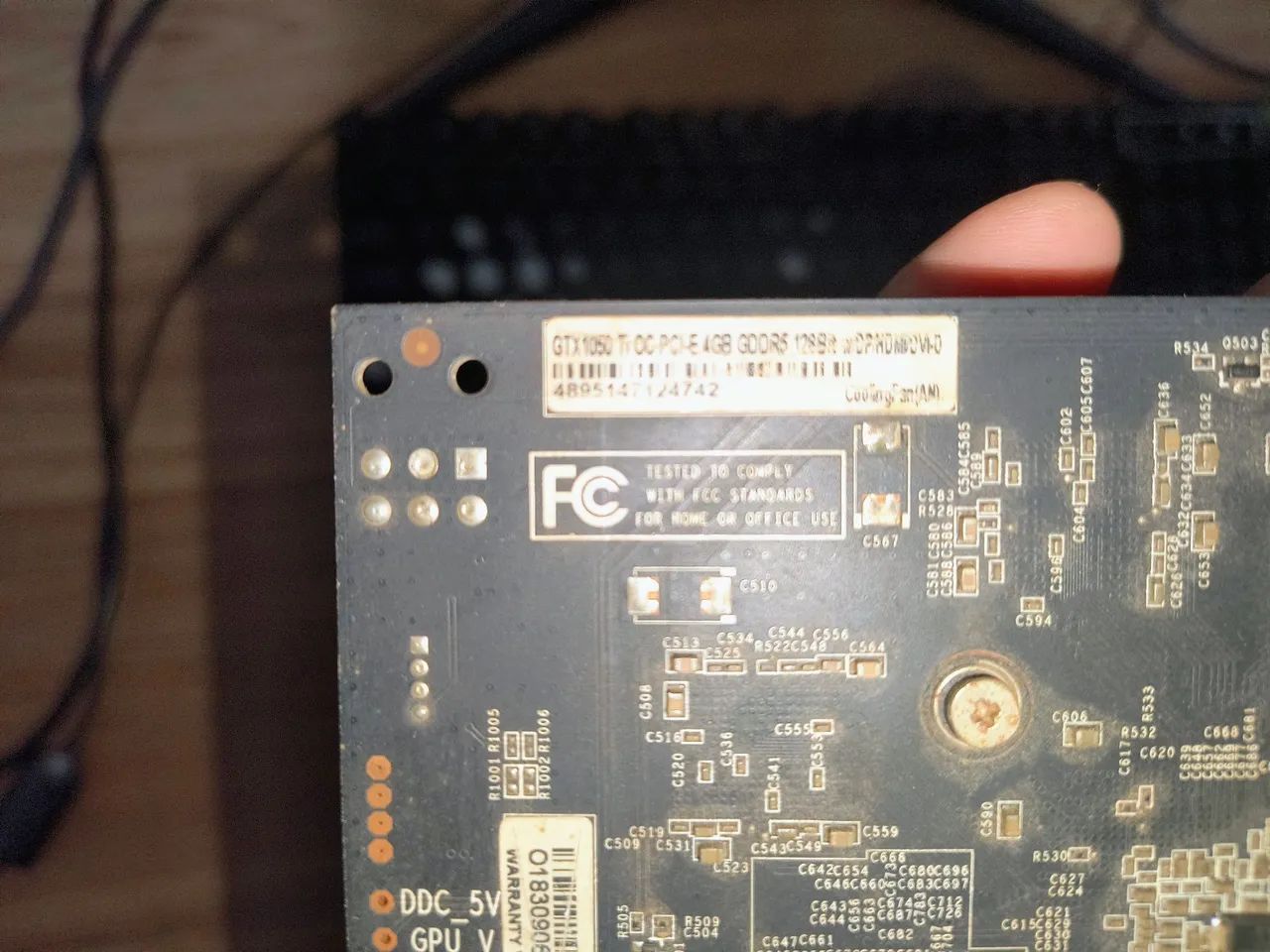 Placa de Vídeo GTX 1050TI Usada com Caixa - Foto 5