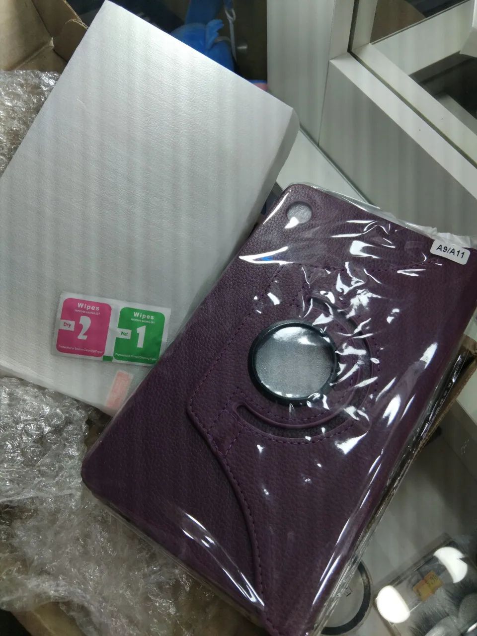 Kit capa giratória tablet galaxi A11  - Foto 3