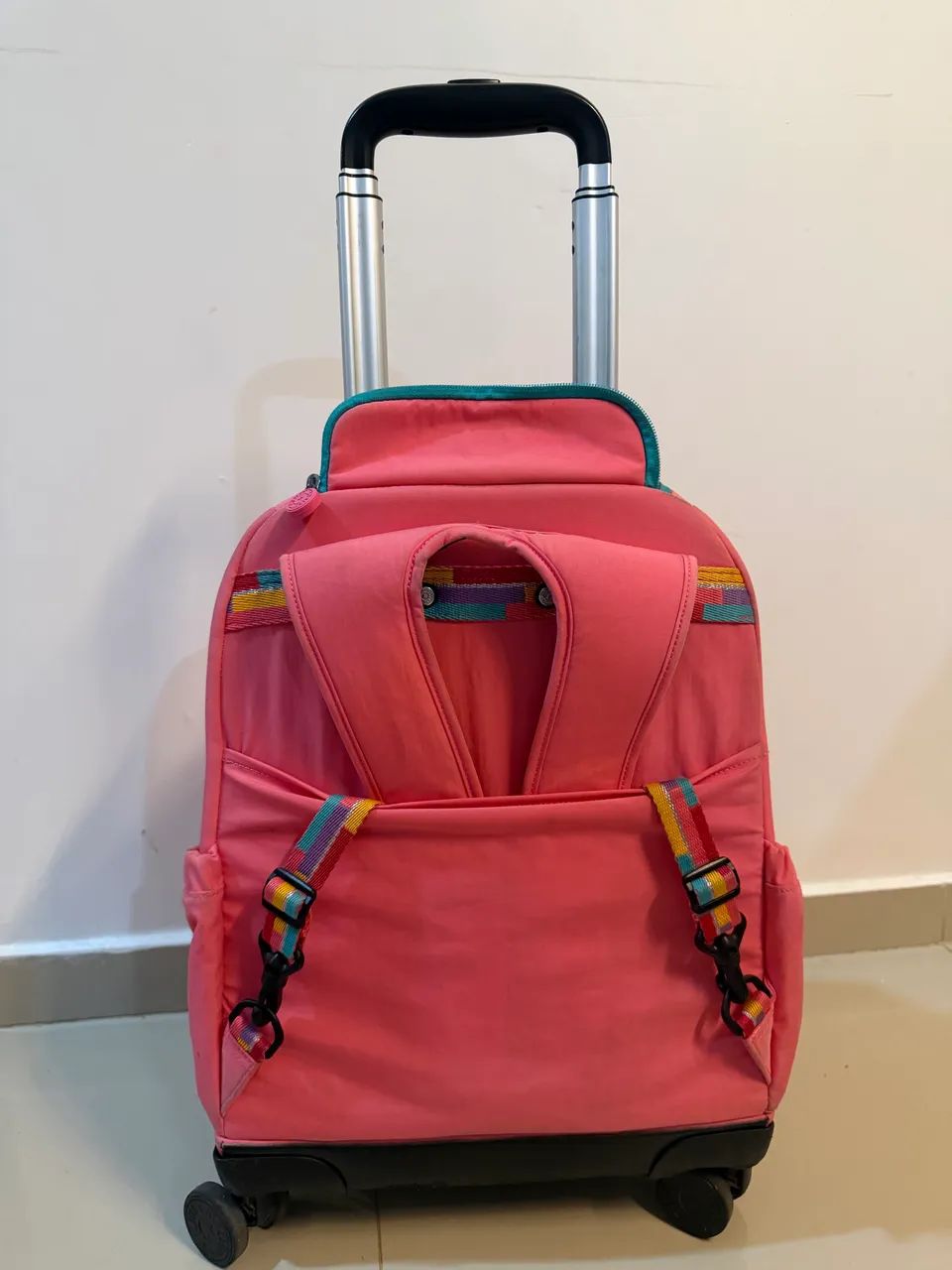 Vende-se Mochila Kipling Original modelo New Zea cor pink  - Foto 4