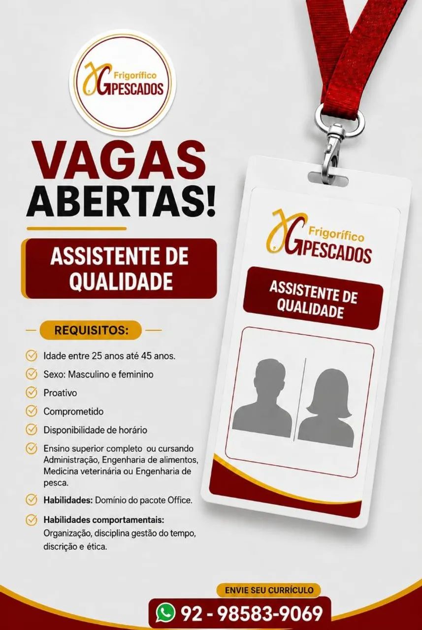 Vagas em aberto 